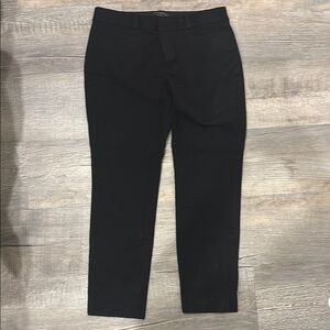 Banana Republic Sloan Curvy Fit Black Cropped Ankle Pants
